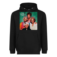 Black golden the girls Heavyweight Hoodie - linhVisuals