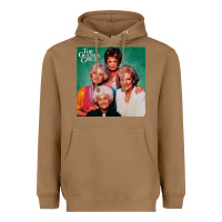 Toasted Coconut golden the girls Heavyweight Hoodie - linhVisuals