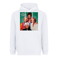 White golden the girls Heavyweight Hoodie - linhVisuals