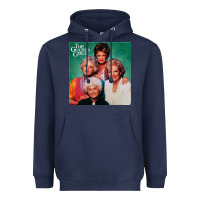 Navy golden the girls Heavyweight Hoodie - linhVisuals