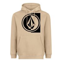 Mushroom Volcom Style Heavyweight Hoodie - linhVisuals