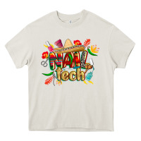 Cream cinco de mayo nail tech Heavy Core Tee - CowGirlArtShop