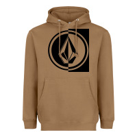Toasted Coconut Volcom Style Heavyweight Hoodie - linhVisuals