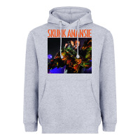 Heather Grey skunk anansie Heavyweight Hoodie - linhVisuals