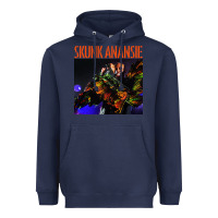 Navy skunk anansie Heavyweight Hoodie - linhVisuals