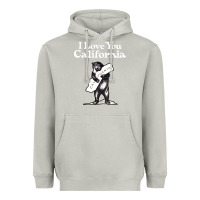 Moon Dust i love you california bear state hug Heavyweight Hoodie - linhVisuals