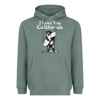 Sage i love you california bear state hug Heavyweight Hoodie - linhVisuals