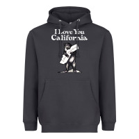 Smoke i love you california bear state hug Heavyweight Hoodie - linhVisuals