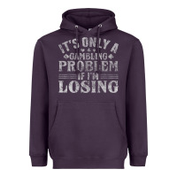 Plum only a gambling problem if losing Heavyweight Hoodie - linhVisuals