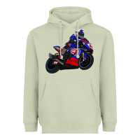 Matcha Superbike Toprak Razgatlıoğlu Heavyweight Hoodie - linhVisuals