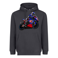 Smoke Superbike Toprak Razgatlıoğlu Heavyweight Hoodie - linhVisuals