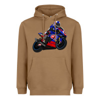 Toasted Coconut Superbike Toprak Razgatlıoğlu Heavyweight Hoodie - linhVisuals