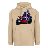 Mushroom Superbike Toprak Razgatlıoğlu Heavyweight Hoodie - linhVisuals