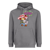 Storm strawberry shortcake and cat Heavyweight Hoodie - linhVisuals