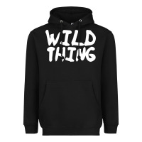 Black wild things Heavyweight Hoodie - linhVisuals