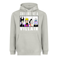 Moon Dust chillin like a villain Heavyweight Hoodie - linhVisuals