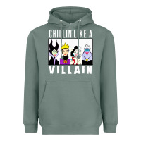 Sage chillin like a villain Heavyweight Hoodie - linhVisuals