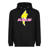 Black Specialized Bikes Bicycle Heavyweight Hoodie - linhVisuals
