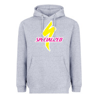 Heather Grey Specialized Bikes Bicycle Heavyweight Hoodie - linhVisuals