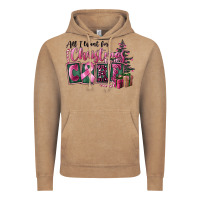 Vintage Coffee all i want for christmas is cure Vintage Hoodie - FaDigitalArtStudio