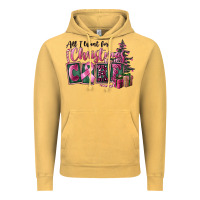 Vintage Mustard all i want for christmas is cure Vintage Hoodie - FaDigitalArtStudio