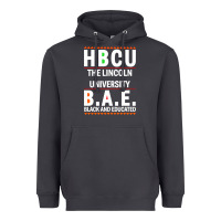 Hbcu The Lincoln University Black And Educated Black Classic Heavyweight Hoodie | Teevron