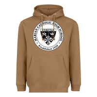 Toasted Coconut marian catholic high school Heavyweight Hoodie - linhVisuals