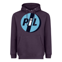 Plum PiL Public Image Ltd Heavyweight Hoodie - linhVisuals