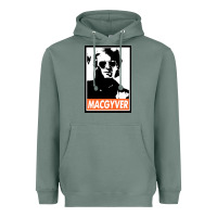 Sage macgyver Heavyweight Hoodie - linhVisuals