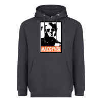 Smoke macgyver Heavyweight Hoodie - linhVisuals
