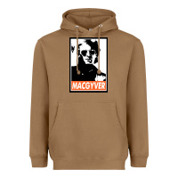 Toasted Coconut macgyver Heavyweight Hoodie - linhVisuals