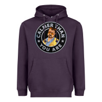 Plum calmer than you are Heavyweight Hoodie - linhVisuals