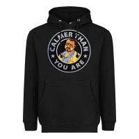 Black calmer than you are Heavyweight Hoodie - linhVisuals