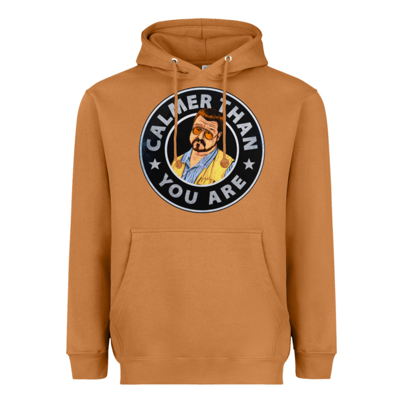 Calmer Than You Are Heavyweight Hoodie by linhVisuals | Teevron