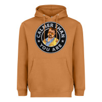 Meerkat calmer than you are Heavyweight Hoodie - linhVisuals