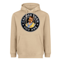 Mushroom calmer than you are Heavyweight Hoodie - linhVisuals