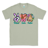 Matcha Peace love Easter Day Classic Tee - HowdyJamesFarm