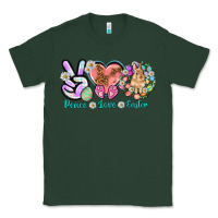 Sports Green Peace love Easter Day Classic Tee - HowdyJamesFarm