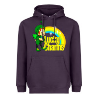 Plum luv lucky charms Heavyweight Hoodie - linhVisuals