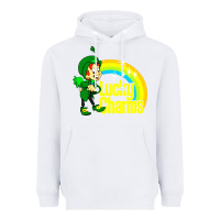 White luv lucky charms Heavyweight Hoodie - linhVisuals