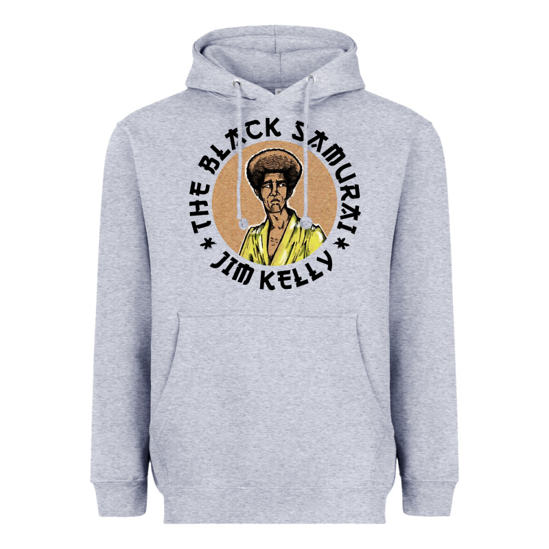 The Black Samurai Heavyweight Hoodie by linhVisuals | Teevron