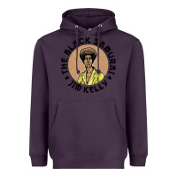 Plum the black samurai Heavyweight Hoodie - linhVisuals