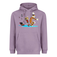 Lavender calvin music Heavyweight Hoodie - linhVisuals