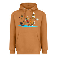 Meerkat calvin music Heavyweight Hoodie - linhVisuals