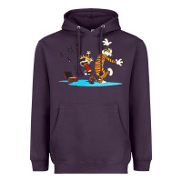 Plum calvin music Heavyweight Hoodie - linhVisuals