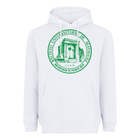 White University of Puerto Rico Mayagüez Heavyweight Hoodie - linhVisuals