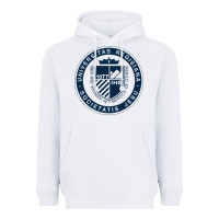 White Regis University Heavyweight Hoodie - linhVisuals