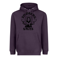 Plum zoidberg saves Heavyweight Hoodie - linhVisuals