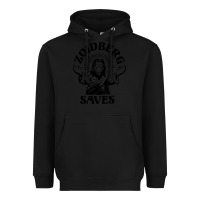 Black zoidberg saves Heavyweight Hoodie - linhVisuals