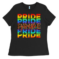 Black pride pride pride Ladies Tee - OliviaCreatesArt